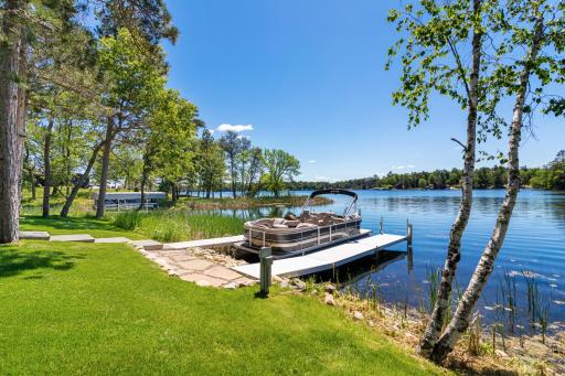Easy access to your pontoon or boat for a quick getaway to Rush Lake or the WFC for the day.