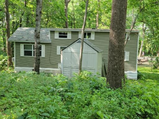 Back side of Park Model.