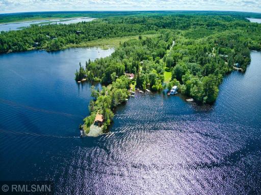 On the mainland outside of Voyageurs National Park