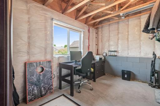 3rd bedroom in basement started