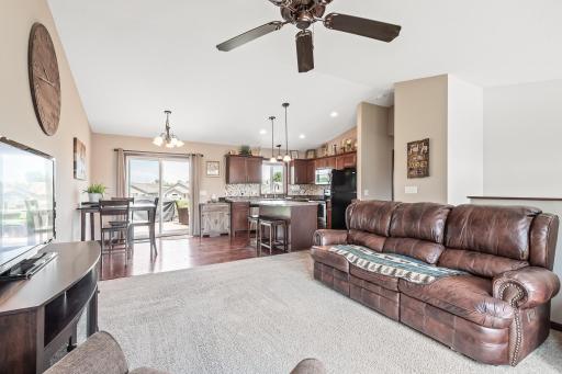 bright and open living room