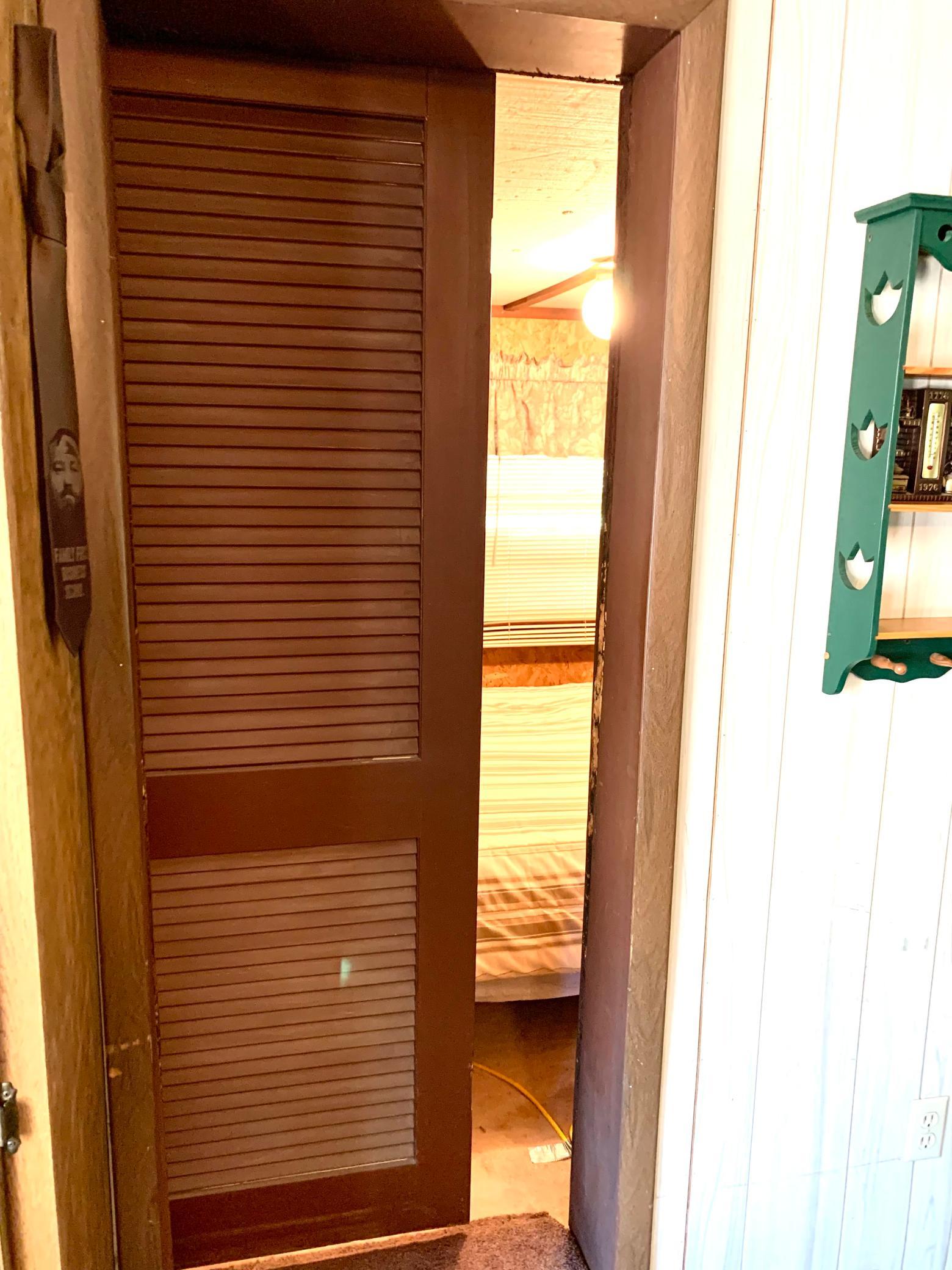 Sliding Door to Bedroom