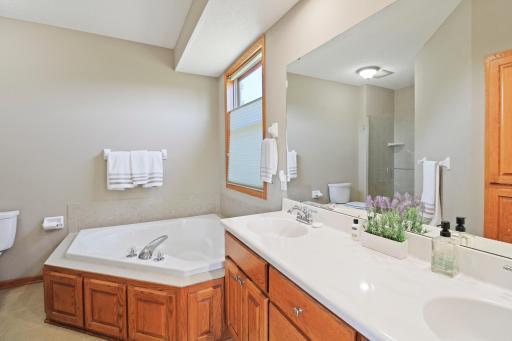 Master Bath with Whirlpool Tub