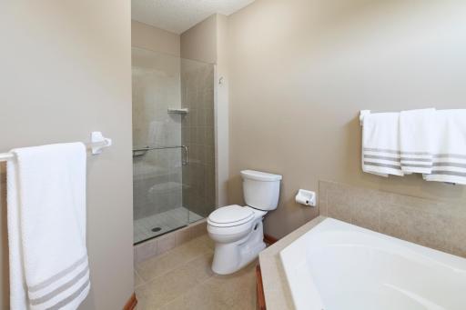 Master Bath inlcudes Separate Shower