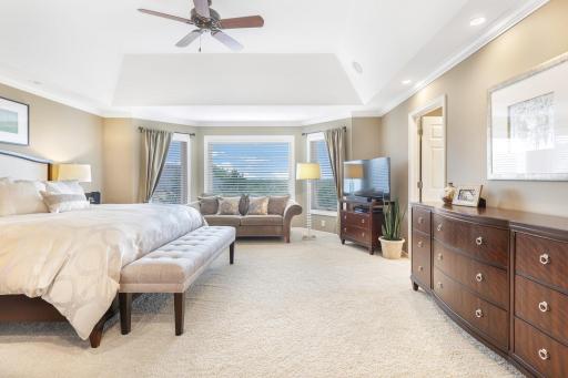 Lots of space for late night relaxation.