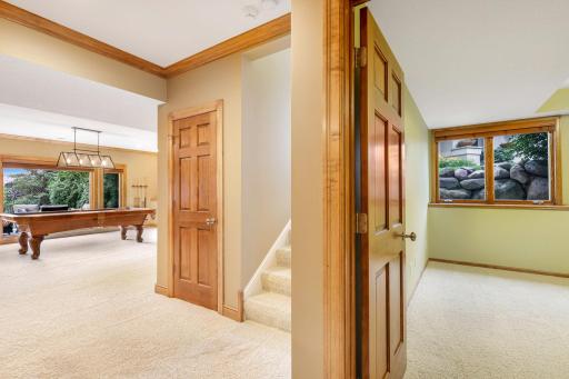 The sprawling lower level delivers everything you need.