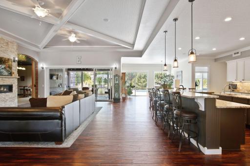 The attention to details in the ceilings is impressive.