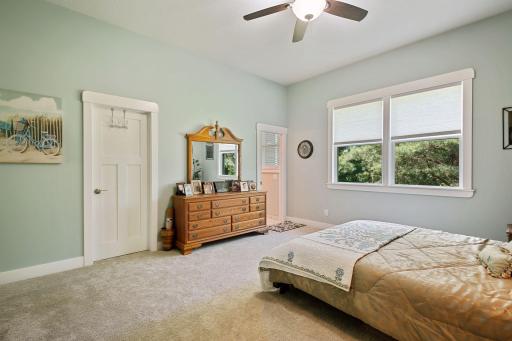 3rd main floor bedroom with private bath.