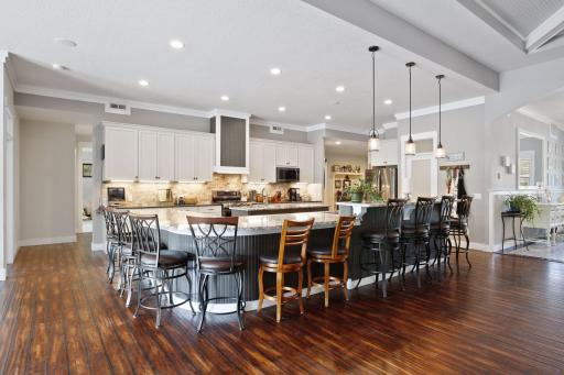 Chefs kitchen....we hope you like to entertain.