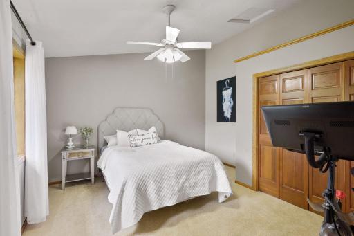 (14x14) - A generously sized main floor bedroom