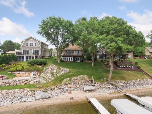 Views from the lake capture the gradual slope down to "Fun in the Sun"