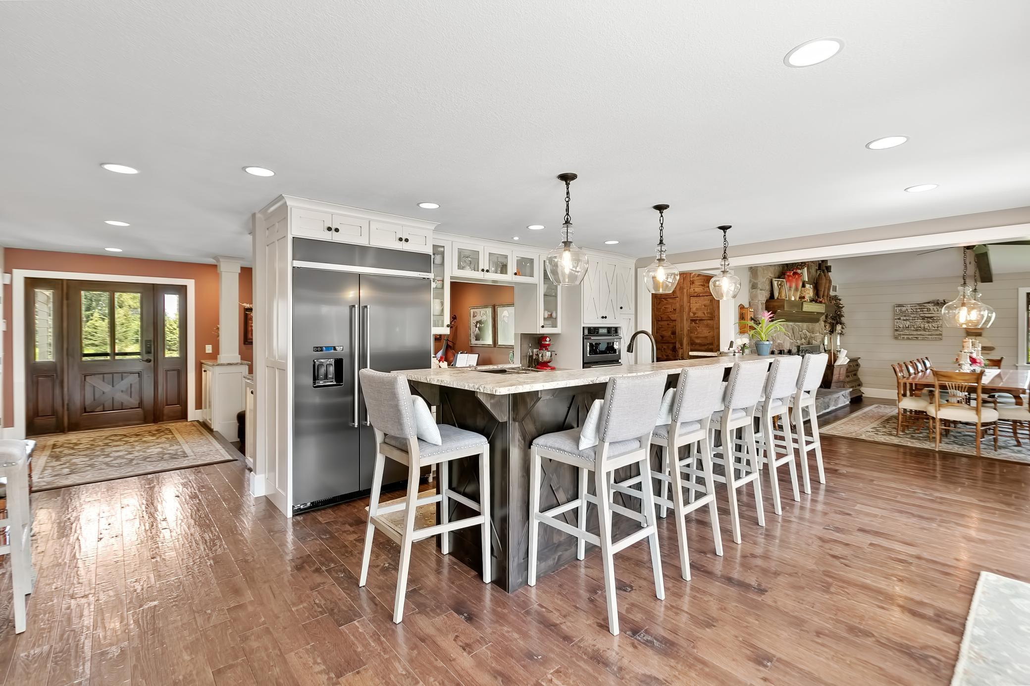 Top of the line kitchen appliances,