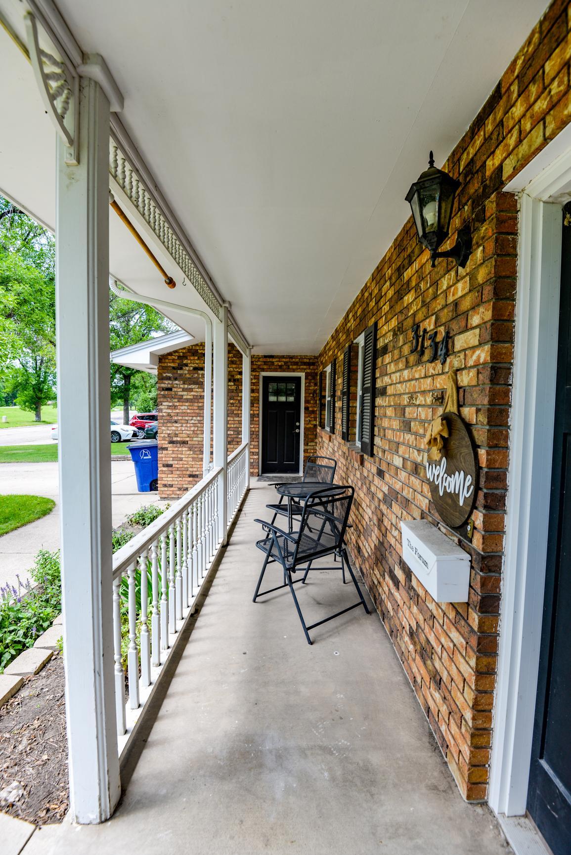 Covered Front Porch