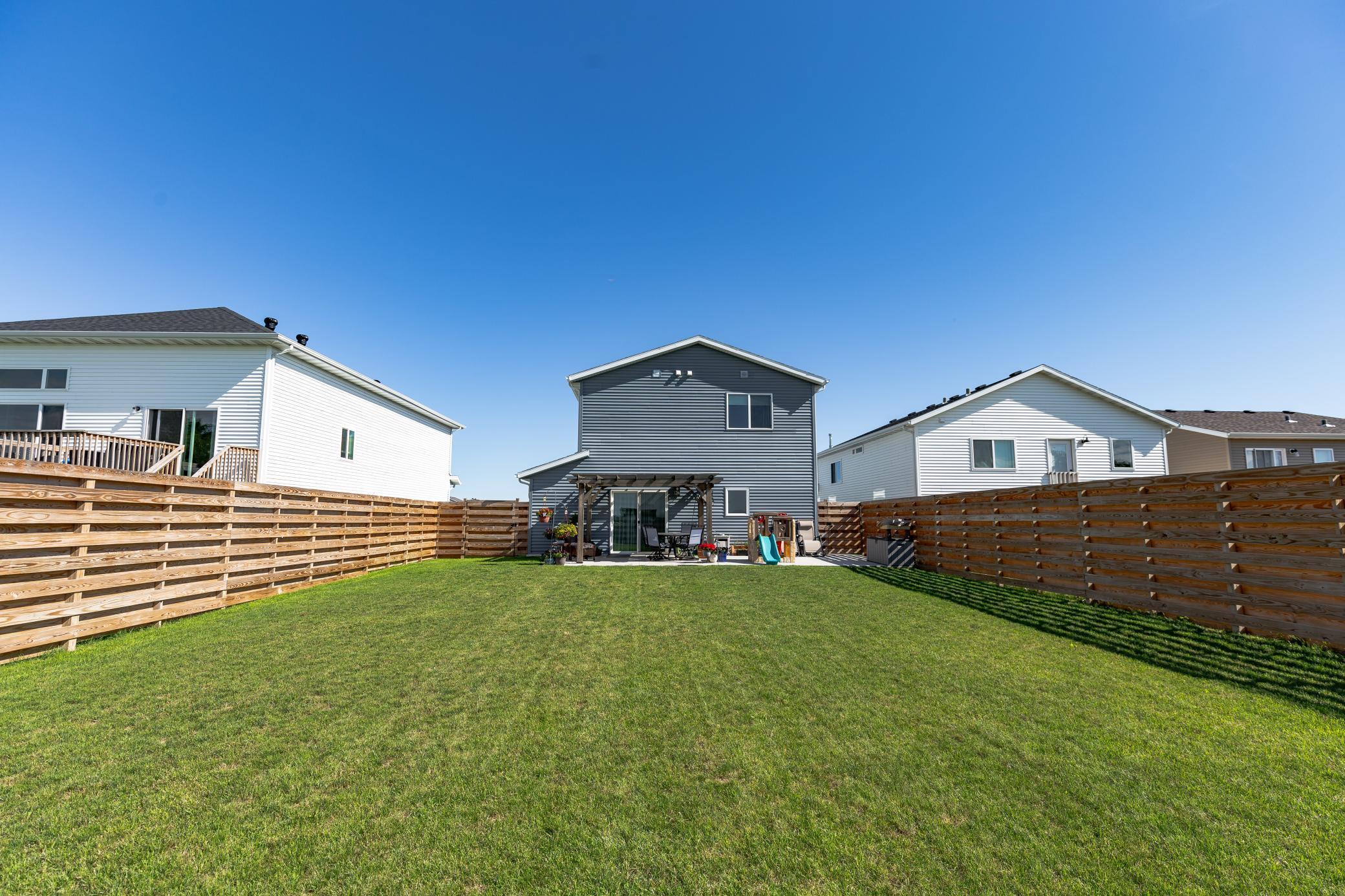 Fully Fenced Yard