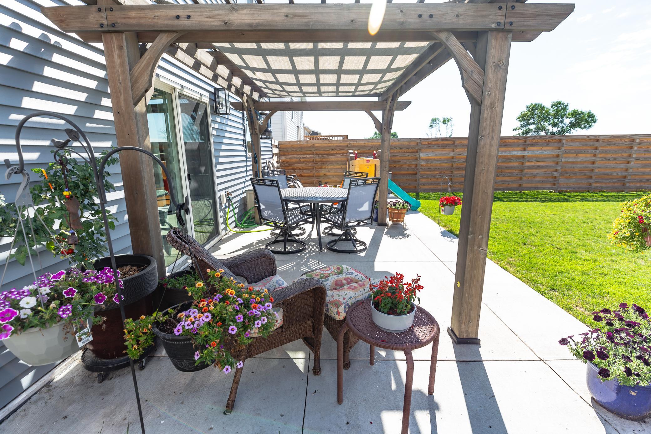 31.8 x 12.6 concrete patio