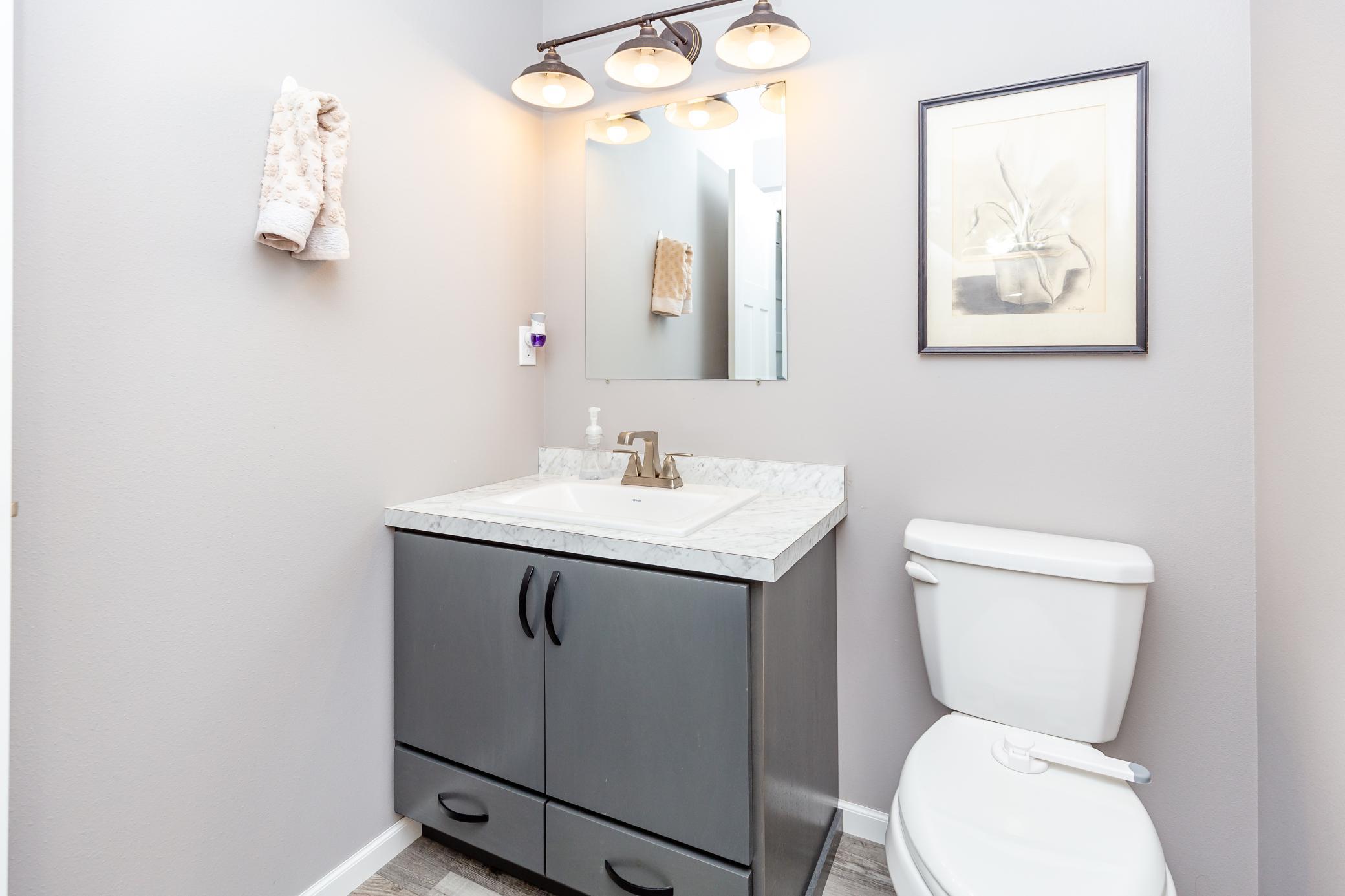 Half Bath on Main Floor