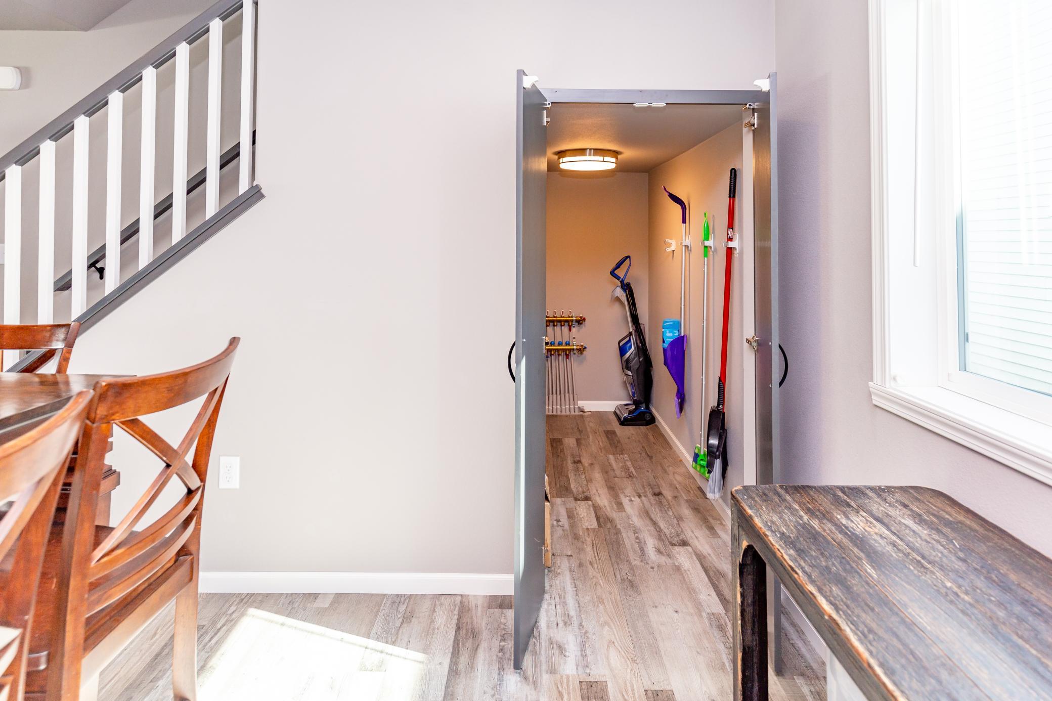 Understairs storage