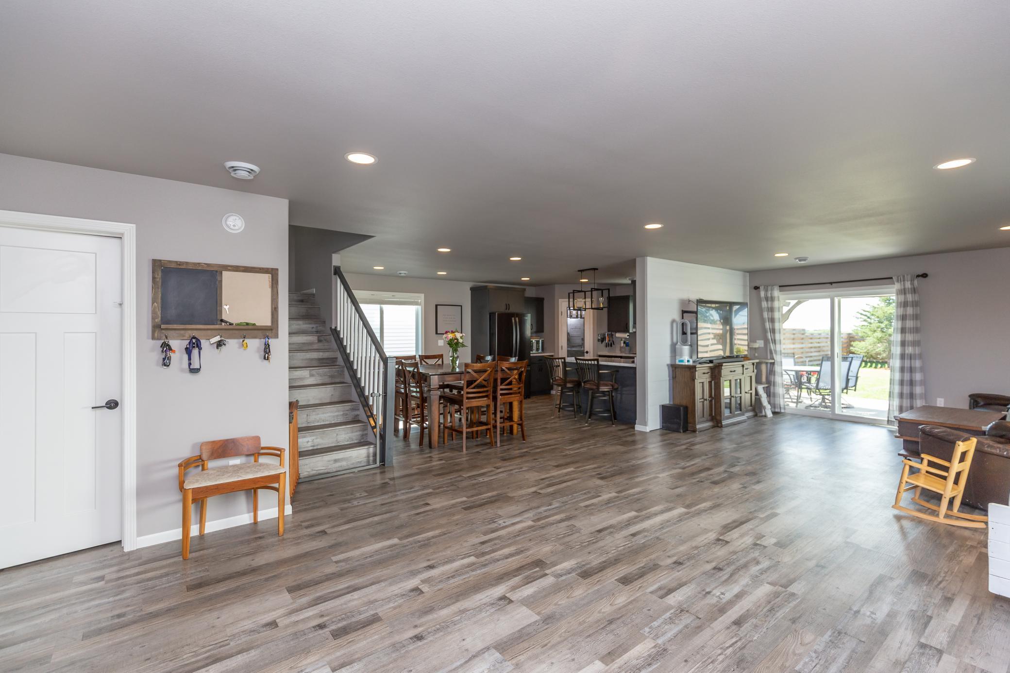 Half Bathroom to left of Staircase