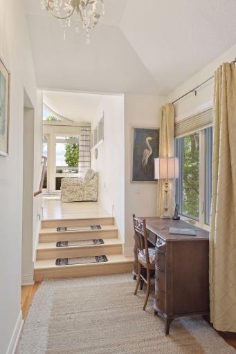 Upon entering the Master bedroom you'll pass through an additional owners office area.
