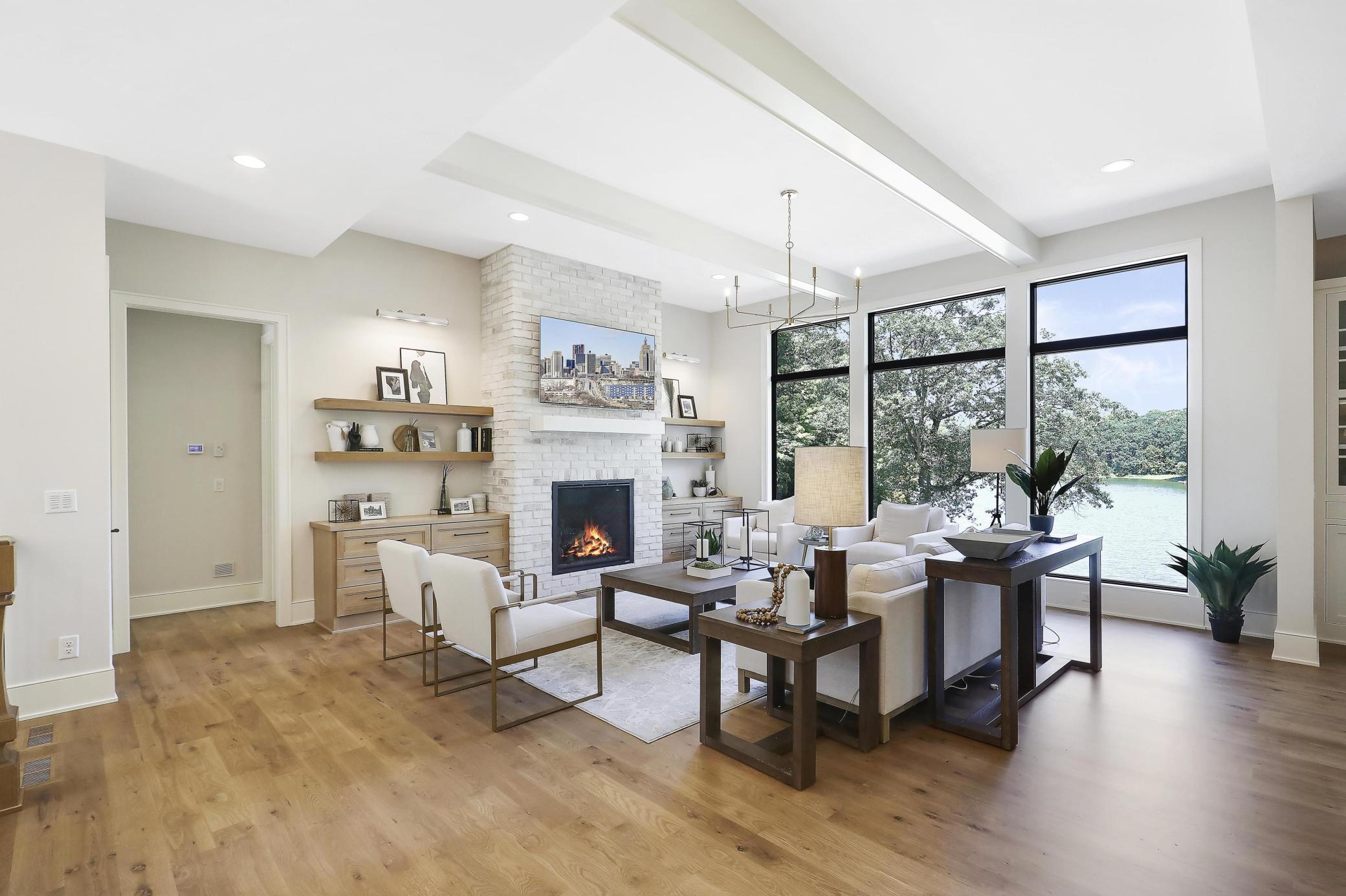 10 & 11ft Main Floor Ceiling Height In Great Room