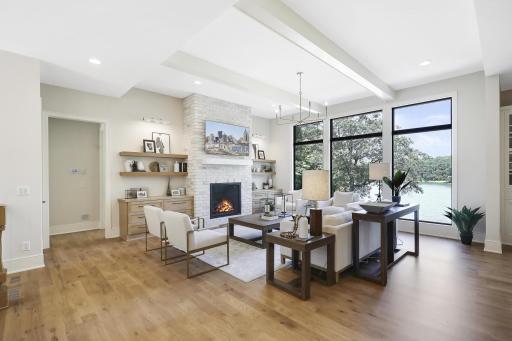 10 & 11ft Main Floor Ceiling Height In Great Room