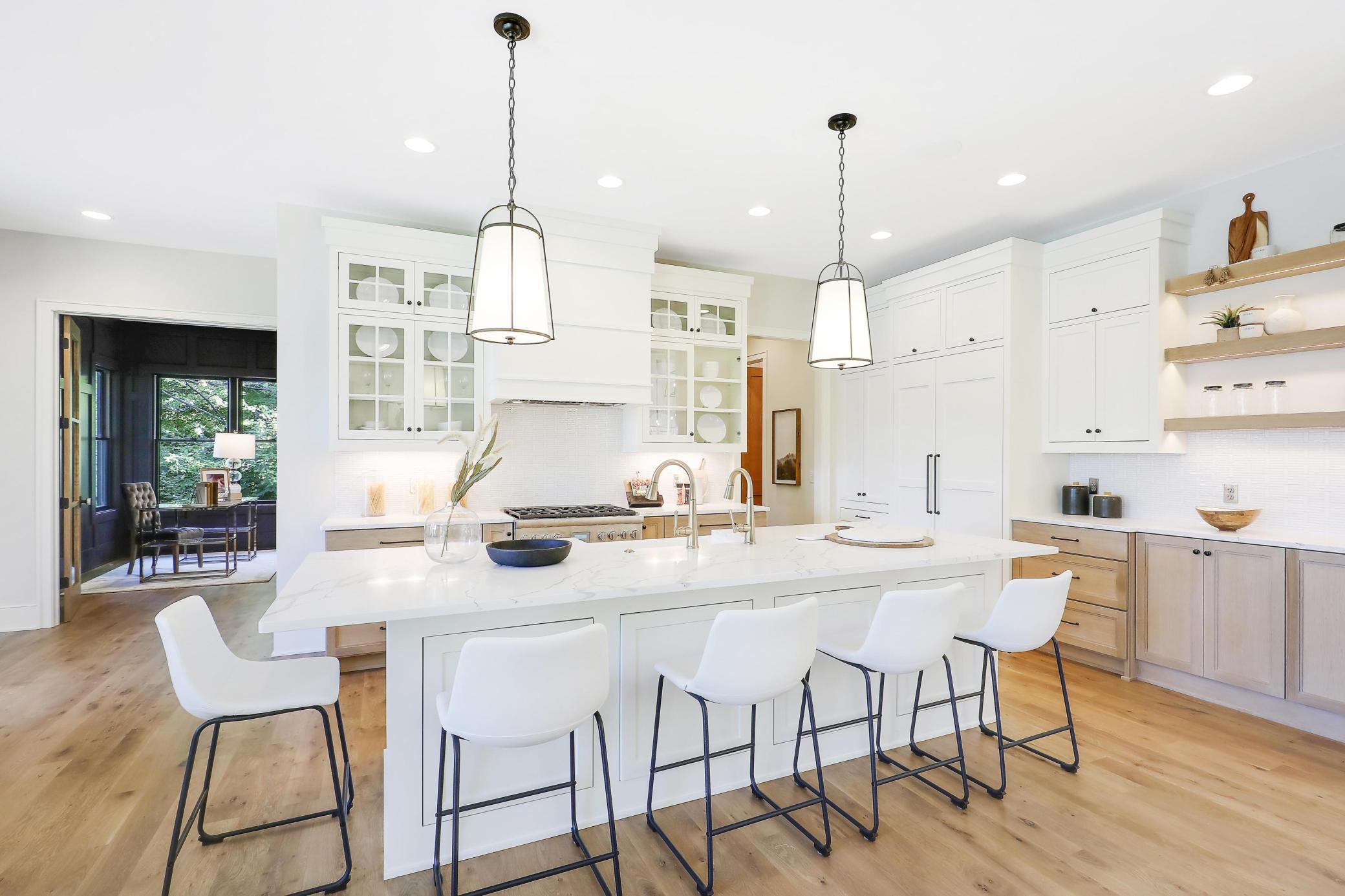 3/4" Solid Wood Floors Through-Out Main Floor