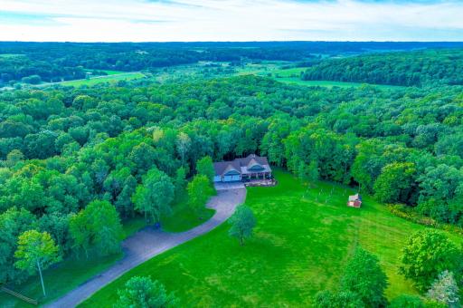 An additional 18 acres adjacent to the home available for purchase.