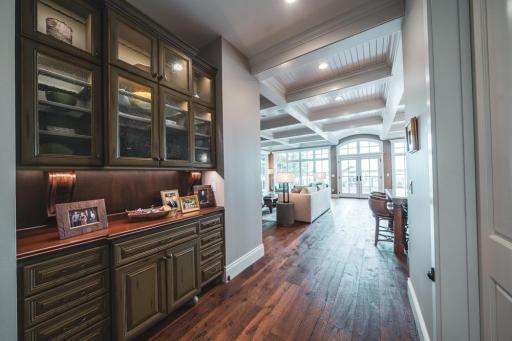 BUILT IN HUTCH IN HALLWAY