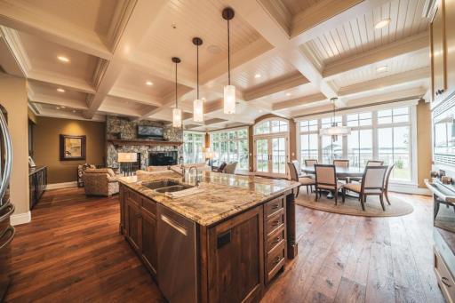 KITCHEN DINING AND GREAT ROOM
