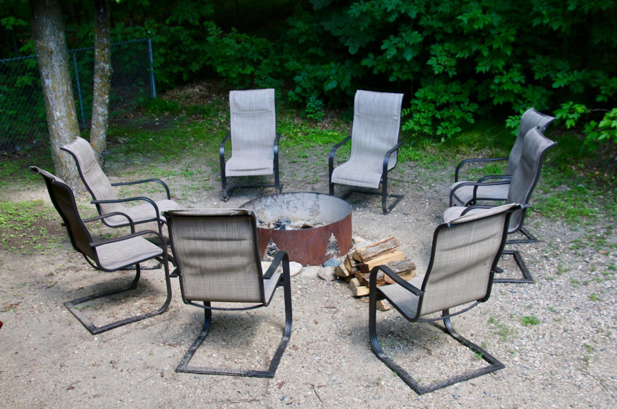 Comfortable Firepit Areas