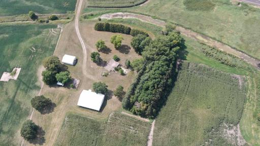 Buildings have been removed from the property