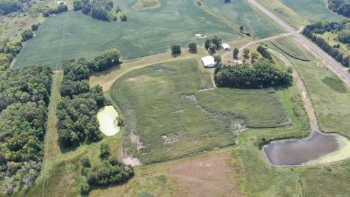 Buildings have been removed from the property