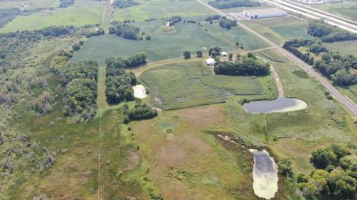 Buildings have been removed from the property