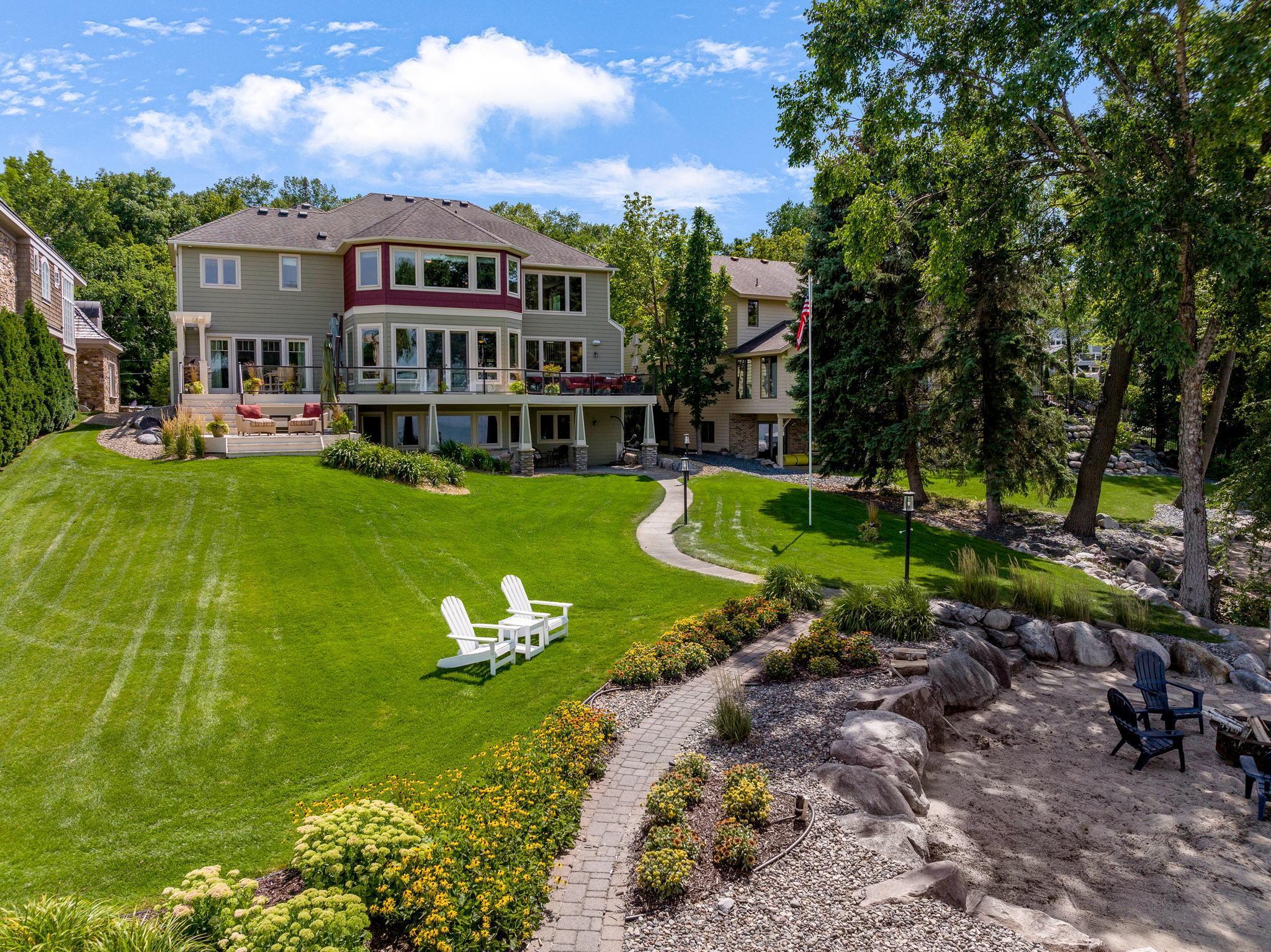 From the full pavered drive and knockout landscape, the scene to a new lifestyle is set. The wonderfully designed addition created the homes one-of-a-kind design, featuring demand garage space, and a grand welcome to 5388 Candy Cove Trail.