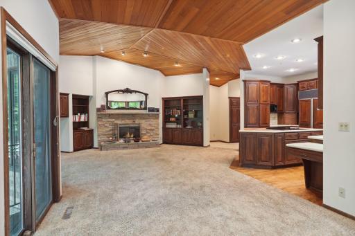 Beautiful Vaulted wood ceilings