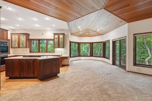 Open concept - Kitchen, dining & familyroom