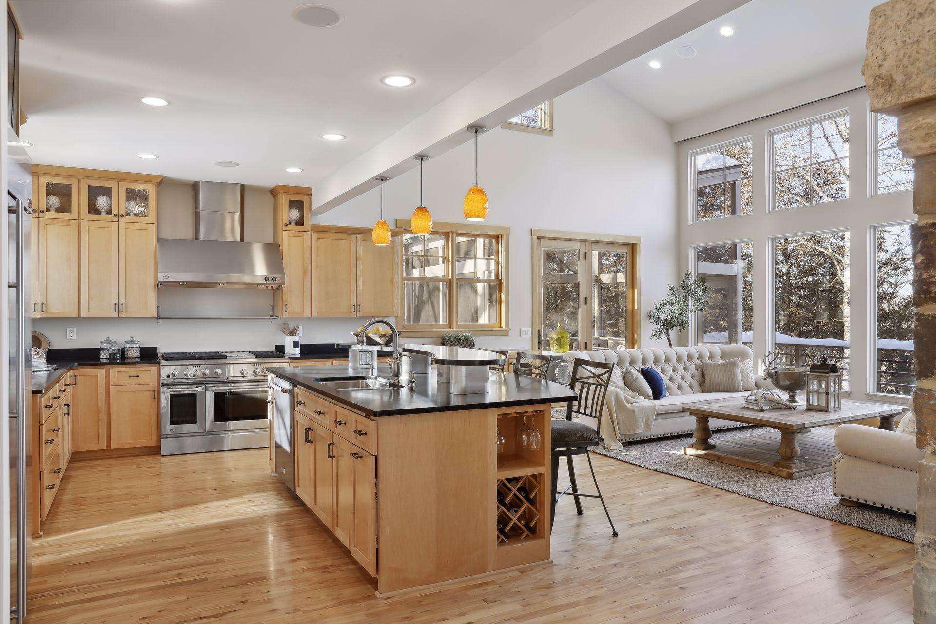 A great gathering space whether large or intimate.