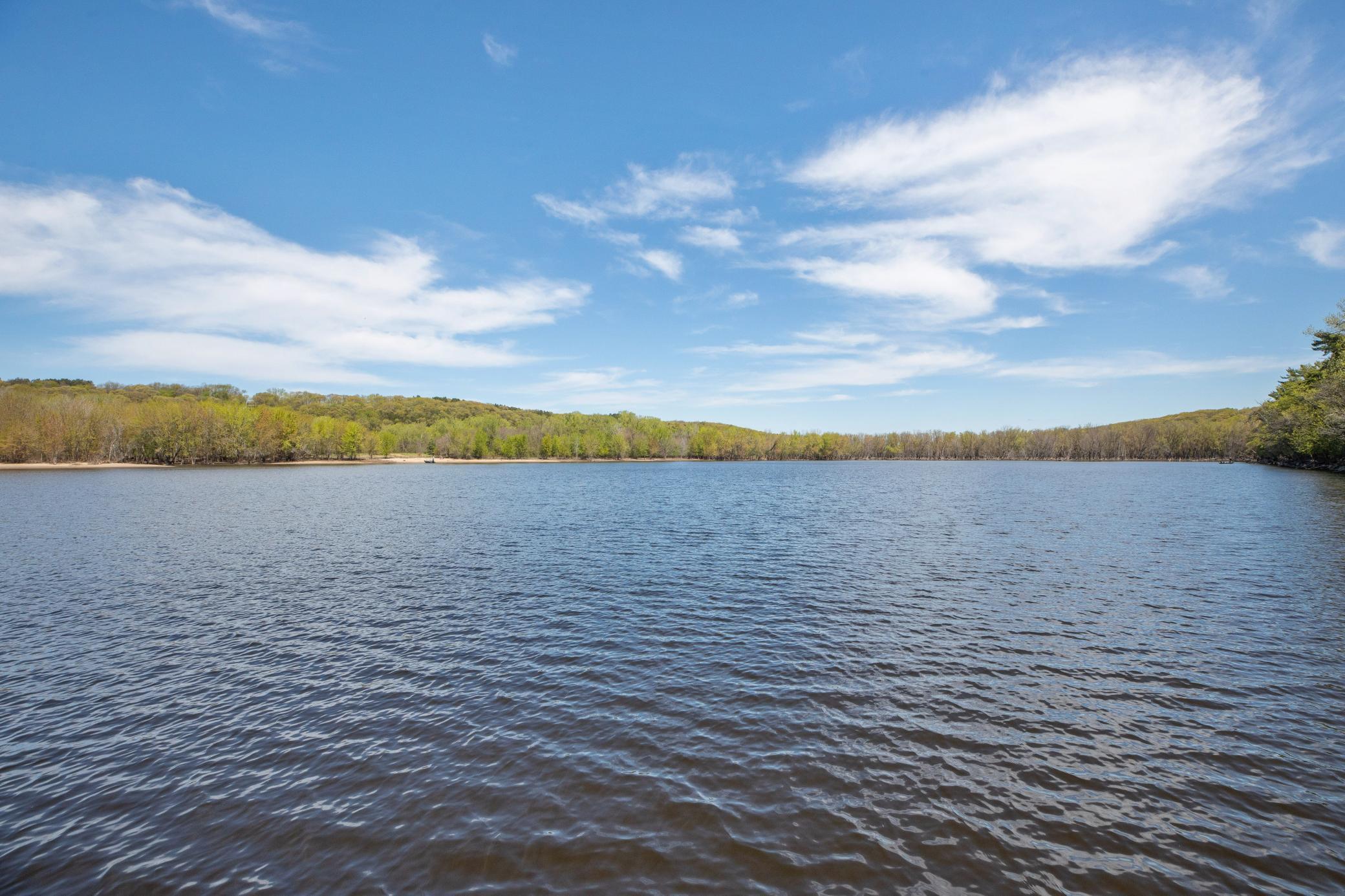 Amazing views up and down the river!