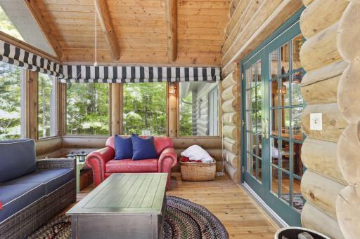 Screened porch