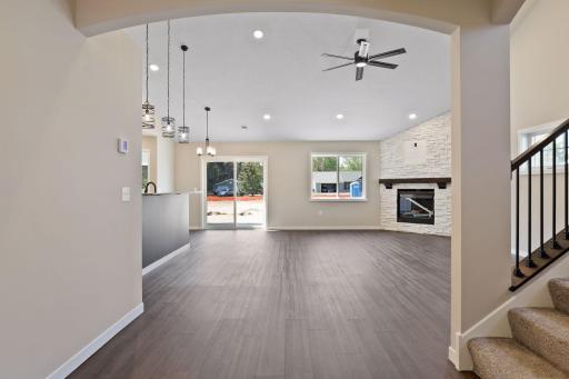 Picture is from a similar model home.