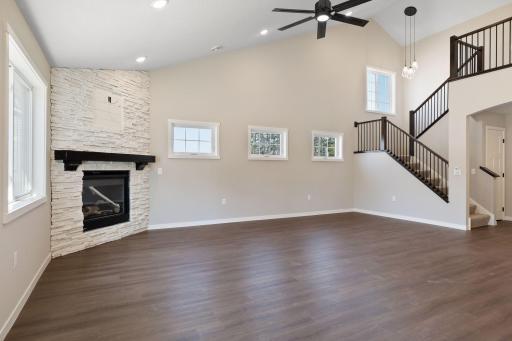 Picture is from a similar model home.