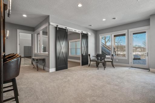 Great space for a game table of your choice
