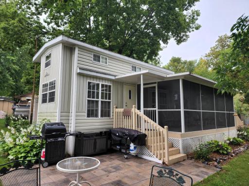 Cokato Lake RV Resort Unit 507 - Park Model Shed Sun Room and HUGE lot!