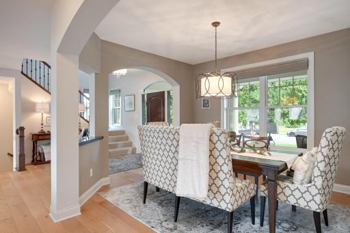 Elegant formal dining room for entertaining