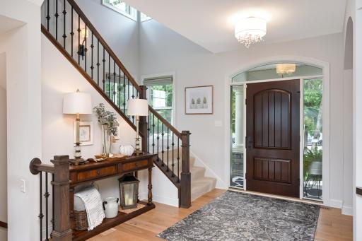 Front foyer to this open and airy floor plan!