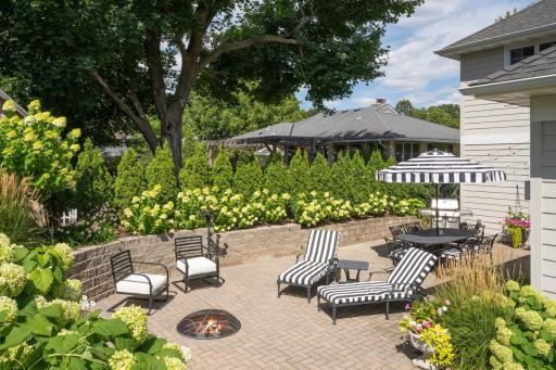 Huge paver patio is great for relaxing or entertain