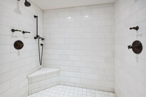 Massive Marble Shower