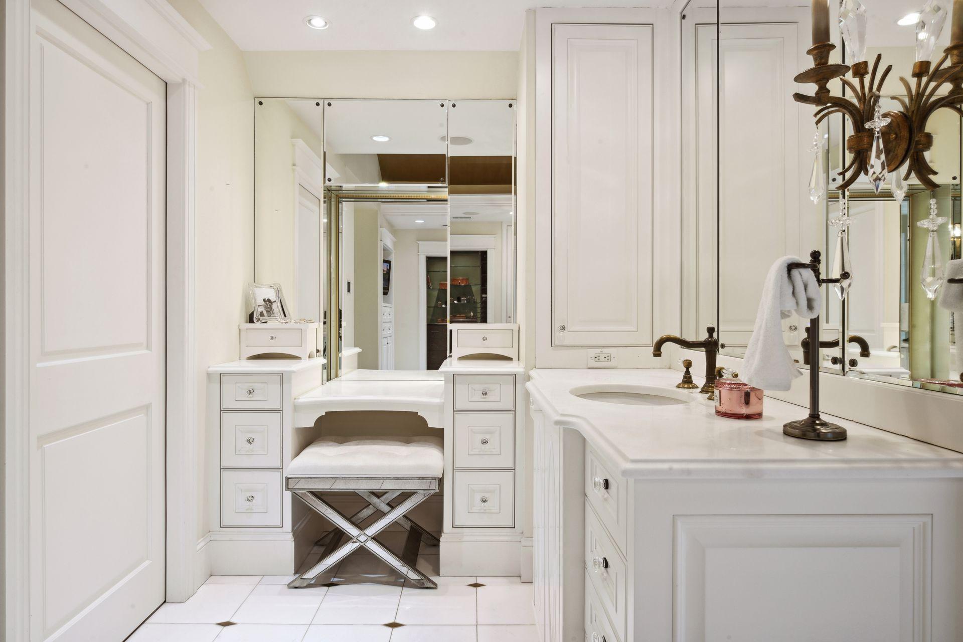 Built-In Vanity and Storage
