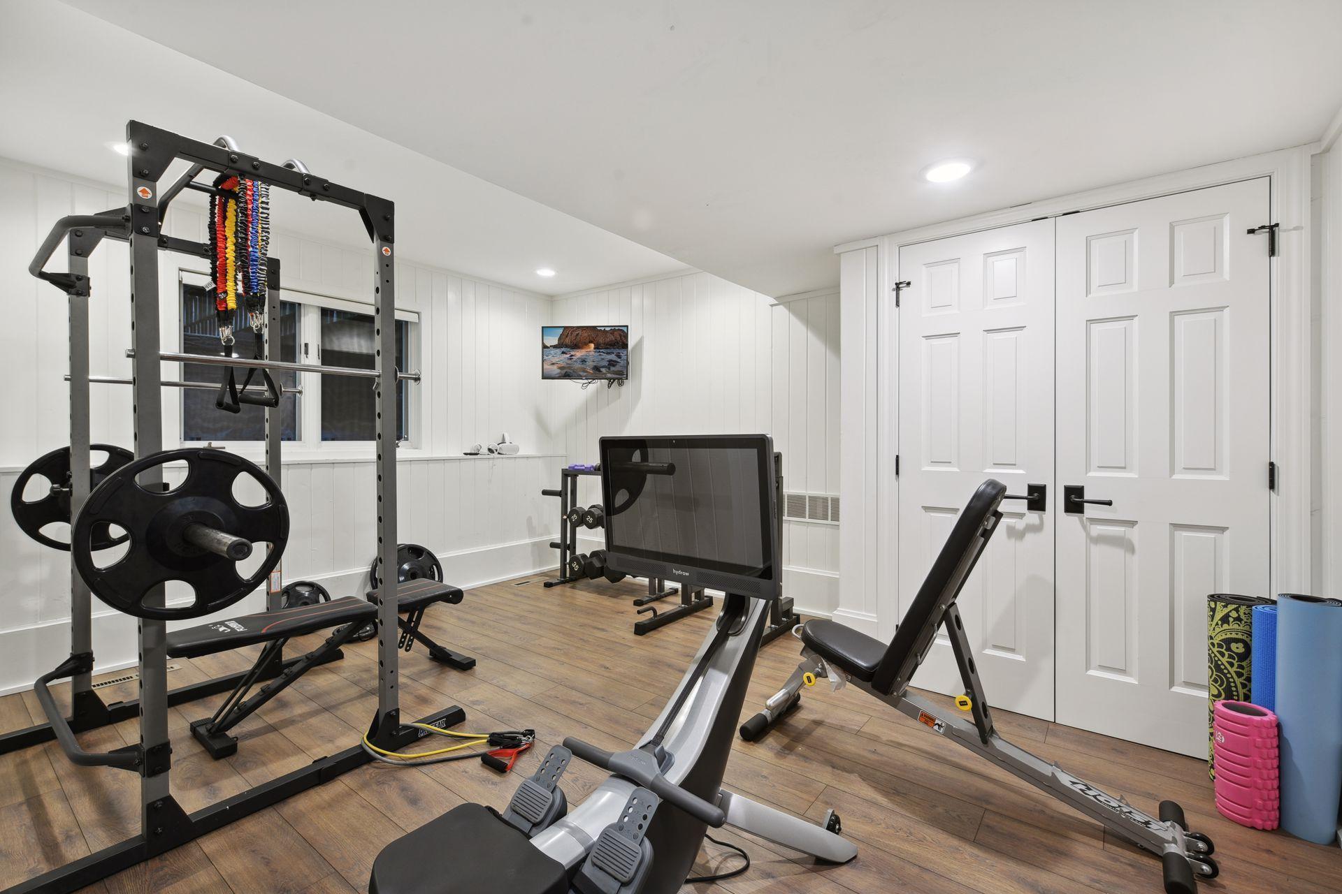 Fifth Bedroom Currently a Workout Room - Lower Level