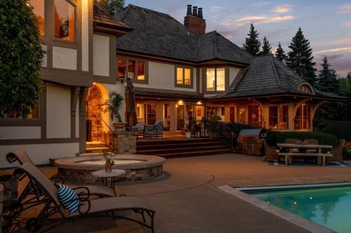 Custom Built-In Hot Tub